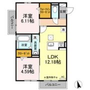 グランメゾン・新瀬戸 Aの間取り画像