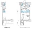 リビオメゾン新大橋の間取り画像