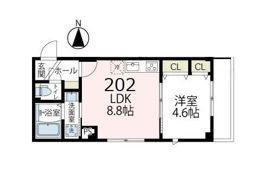 クリンゲル元住吉の間取り画像