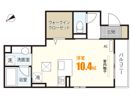 タウン祇園の間取り画像