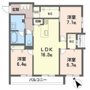 ShaMaison グランフィリアの間取り画像