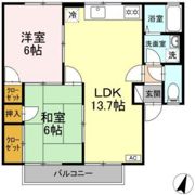 ファミール土井 A棟の間取り画像