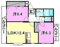 ユーミーさくらの間取り画像