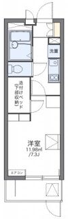 レオパレス田井町の間取り画像