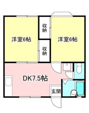 マインフラッツの間取り画像