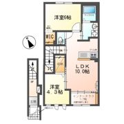 Jour de floraison K（ジュール ド フロレゾン K）の間取り画像