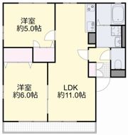 メゾンマーシュBの間取り画像