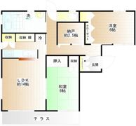 小金井本町6丁目貸家 1階の間取り画像