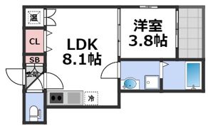 F asecia Nanaの間取り画像