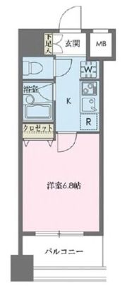 ドゥーエ新川の間取り画像