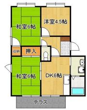 ソレム本城A棟の間取り画像