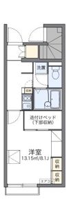 レオパレス日向坂の間取り画像