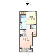 シャン ジュール・望の間取り画像