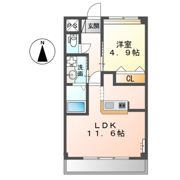 シャンビラージュⅡの間取り画像