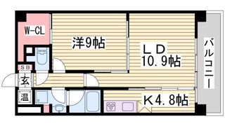 サニープレイス西芦屋2号館の間取り画像