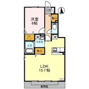 ローズコート歌の森 Aの間取り画像