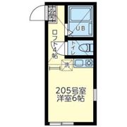 ユナイト追浜 ストラスブールの間取り画像