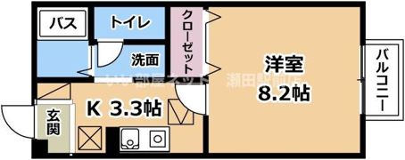 上萱の園の間取り画像
