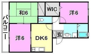 ハイカムール保免の間取り画像