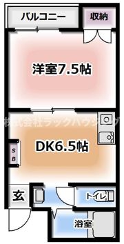 サンティール門真の間取り画像