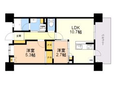 アクタス南福岡グランパークの間取り画像