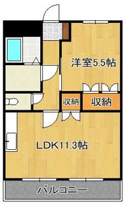 サニーヒルズの間取り画像