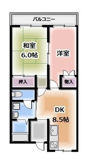 サンシャインキタニの間取り画像