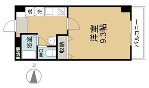 ニューレント中祥の間取り画像