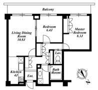 ガーデン渋谷氷川の間取り画像