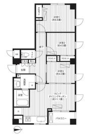 プリムヴェール西尾久メゾンAの間取り画像
