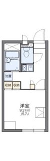 レオパレス花菜の間取り画像