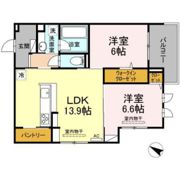 セジュールピア庚午の間取り画像