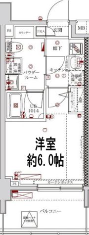 スプレスター立石ステーションフロントの間取り画像