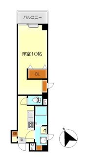 Ciel本町の間取り画像