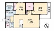 ベレオ光南の間取り画像