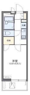 レオパレスラ メイジュときわ台の間取り画像