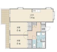 アニマン高槻阿武山の間取り画像