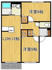 ディアスモダン本城の間取り画像