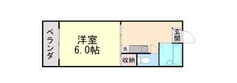 コスモハイツ高尾の間取り画像