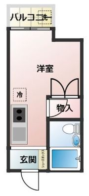ノーブル中原の間取り画像