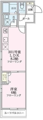 エム メゾン ヨヨギの間取り画像