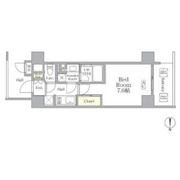 THE MUTUAL 江坂の間取り画像