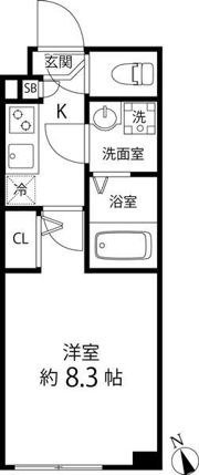 プレール・ドゥーク成増の間取り画像