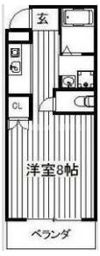エンゼルハイツの間取り画像