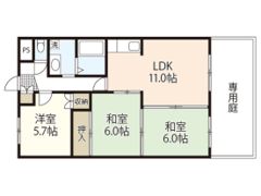 住吉コーポの間取り画像
