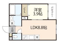 Cle du Bonheurの間取り画像