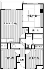 ヒルサイド森の間取り画像