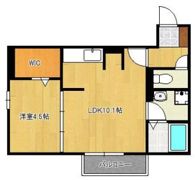 トレス若園館の間取り画像