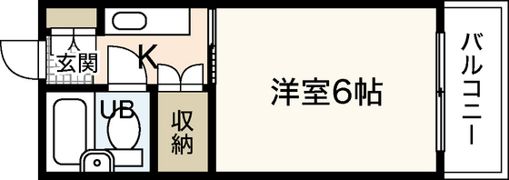 アメニティ長束Ⅰの間取り画像