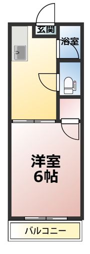クレセントの間取り画像